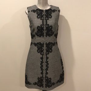Diane Von Furstenberg DVF Embroidered Dress